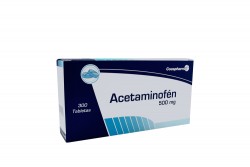 Acetaminofén Coaspharma 500 mg Caja Con 300 Tabletas