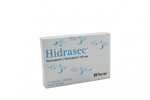 Hidrasec 100 mg Caja Con 9 Cápsulas Rx