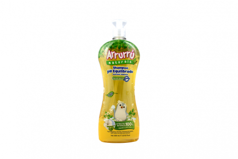 Shampoo Arrurrú Naturals pH Equilibrado Frasco Con 800 mL