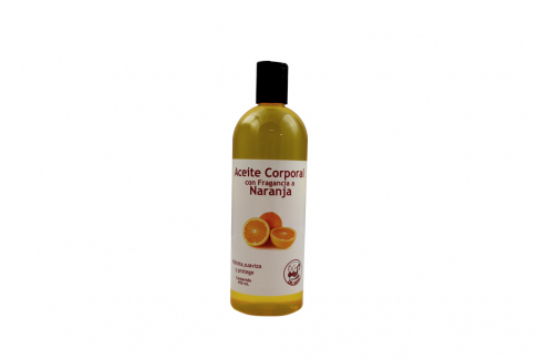 Aceite Corporal Con Aroma a Naranja Frasco Con 450 mL