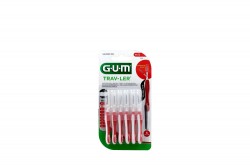Cepillo Interdental Gum Trav-Ler 0,8 mm Empaque Con 6 Unidades