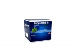 Bucoseptol N 1.4 / 10 mg Caja Con 60 Tabletas – Sabor Menta