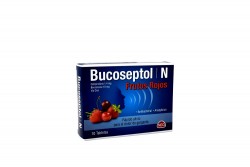 Bucoseptol N Frutos Rojos Caja Con 10 Tabletas