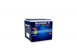 Bucoseptol N 1.4 / 10 mg Miel Limón Caja Con 60 Tabletas