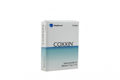 Coxxin Solución Inyectable 15 mg / 1.5 mL Caja Con 3 Ampollas Rx