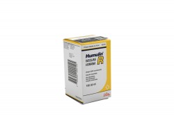 Humulin R 100 Ui / mL Solución Inyectable Caja Con Frasco Ampolla Con 10 mL Rx Rx1 Rx3 Rx4