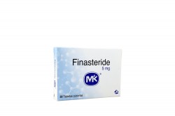 Finasteride 5 mg MK Caja Con 30 Tabletas Cubiertas Rx Rx4