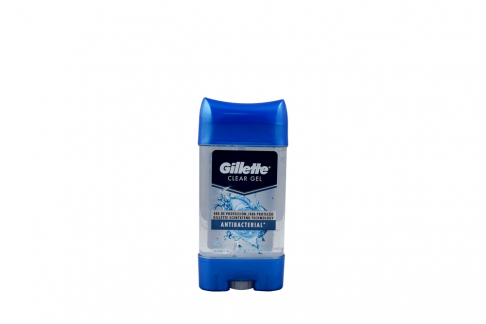 Desodorante Gillette Clear Gel Antibacterial Frasco Con 113 g