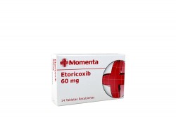 Etoricoxib 60 Mg Caja Con 14 Tabletas Rx.