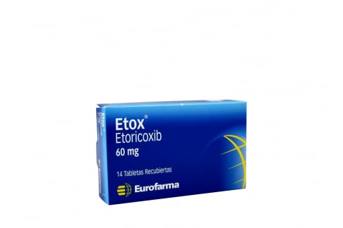 Etox 60 Mg Caja Con 14 Tabletas Rx