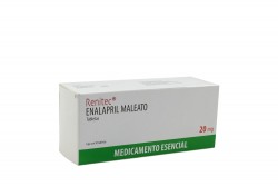 Renitec 20 mg Caja Con 30 Tabletas Rx Rx4