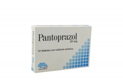 Pantoprazol 20 Mg Caja Con 10 Tabletas Rx