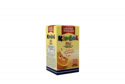 Kidcal Bites Frasco Con 30 Tabletas Masticables - Sabor Naranja