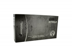 Guantes De Nitrilo Color Negro Talla S Caja Con 100 Unidades