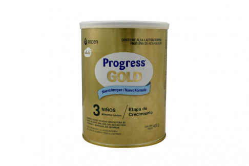 Progress Gold En Etapa De Crecimiento Tarro Con 400 g