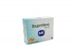 Ibuprofeno 800 mg MK Caja Con 30 Cápsulas Blandas Rx