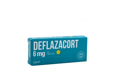 Deflazacort 6 Mg Caja Con 10 Tabletas Rx