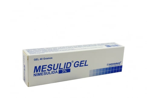 Mesulid Gel 3 % Caja Con Tubo Con 40 g
