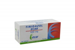 Tinidazol 500 mg Caja Con 48 Tabletas Rx Rx2
