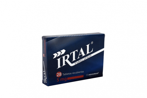 Irtal 5 mg Caja Con 28 Tabletas Recubiertas Rx Rx4