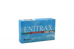 Enitrax 100 Mg Caja Con 8 Cápsulas Rx Rx2 Rx1
