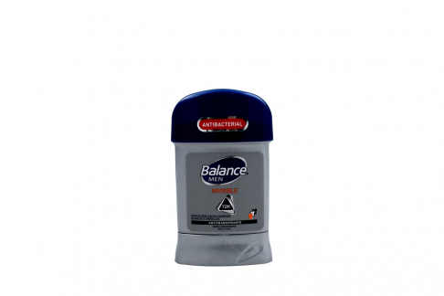 Desodorante Balance Men Invisible Barra Con 50 g