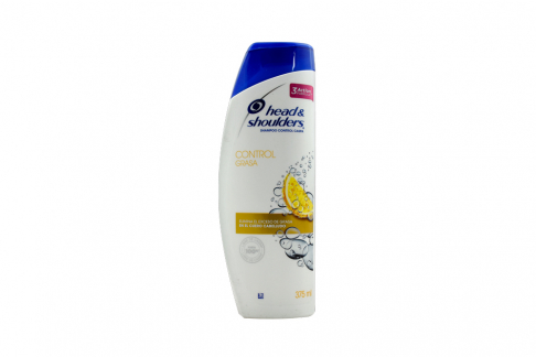 Shampoo Head & Shoulders Control Grasa Frasco Con 375 mL