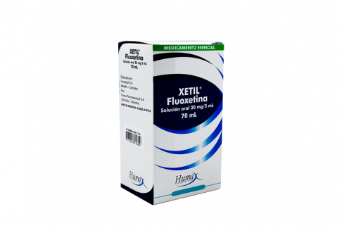 Xetil 20mg / 5mL Solución Oral Caja Con 1 Frasco Con 70 mL Rx