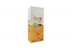 Vical Vitamina C + Zinc 500 mg Caja Con 100 Tabletas – Sabor Naranja