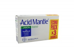 Jabón Acid Mantle Caja Con 3 Barras Con 90 g C/U