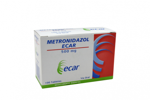 MetRONIDazol 500 Mg Caja Con 100 Tabletas Rx Rx2