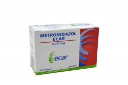 Metronidazol 500 Mg Caja Con 100 Tabletas Rx Rx2