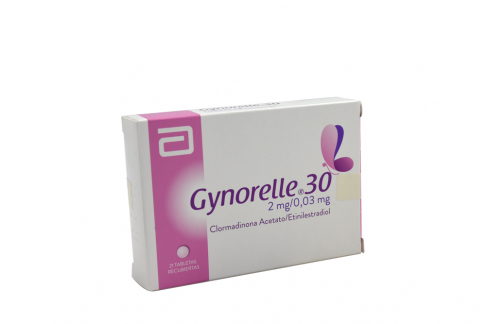 Gynorelle 30 2+0,03 Mg Caja Con 21 Tabletas Rx Rx1 Rx4