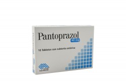 Pantoprazol 40 Mg Caja Con 10 Tabletas Rx