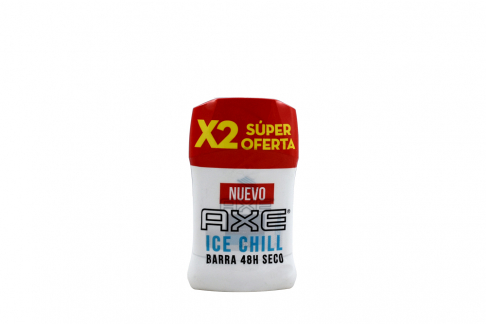 Desodorante Axe Ice Chill Seco Barra Con 50 g – Súper Oferta X 2