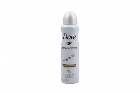 Desodorante Dove Dermo Aclarant Crema Humectante Aerosol Con 150 mL