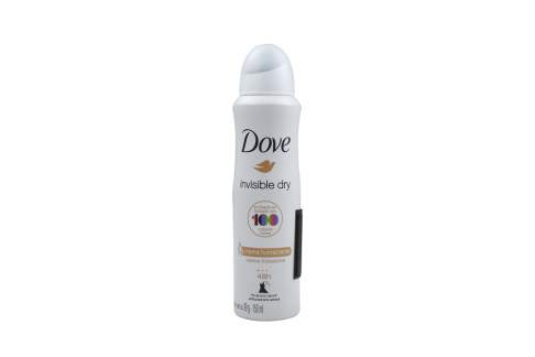 Desodorante Dove Invisible Dry Crema Humectante Aerosol Con 150 mL