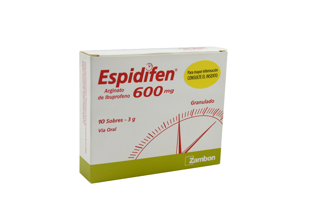 Compra Espidifen 600 mg Caja Con 10 Sobres en Farmalisto