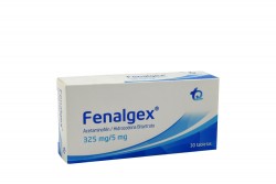 Fenalgex 325 /5 mg Caja Con 30 Tabletas Rx