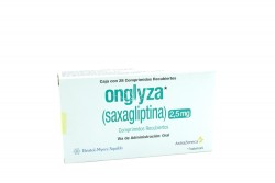 Onglyza 2.5 mg Caja Con 28 Comprimidos Recubiertos Rx4 Rx1