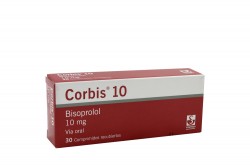 Corbis 10 mg Caja Con 30 Comprimidos Recubiertos Rx Rx4