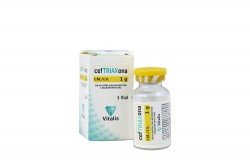 Ceftriaxona 1g Polvo Estéril Inyectable Caja Con 1 Ampolla Rx2