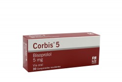 Corbis 5 mg Caja Con 30 Comprimidos Recubiertos Rx Rx1 Rx4