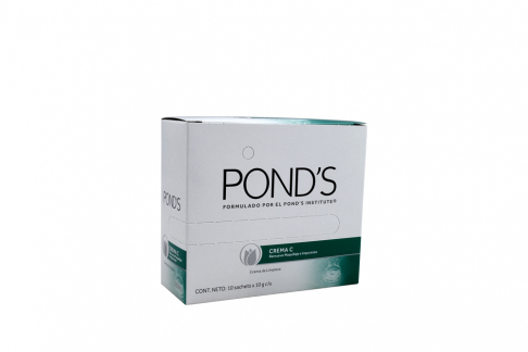 Pond's Crema C Original Caja Con 10 Sobres