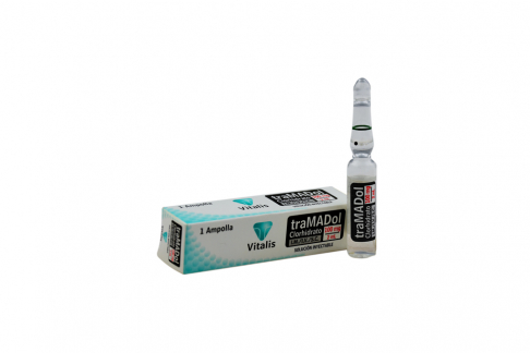 Tramadol Inyectable 100 mg / 2 mL Caja Con 1 Ampolla Rx