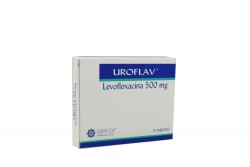 Uroflav 500 mg Caja Con 10 Tabletas Rx Rx2