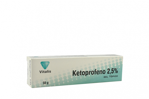 Ketoprofeno Gel 2.5% Caja Con Tubo Con 50 g Rx4
