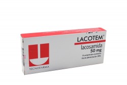 Lacotem Lacosamida 50 Mg Caja Con 14 Comprimidos Recubiertos Rx Rx4