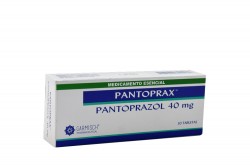 Pantoprax 40 mg Caja Con 30 Tabletas Rx Rx4