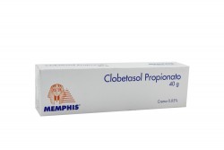 Clobetasol Propionato Crema 0.05% Caja Con Tubo Con 40 g Rx